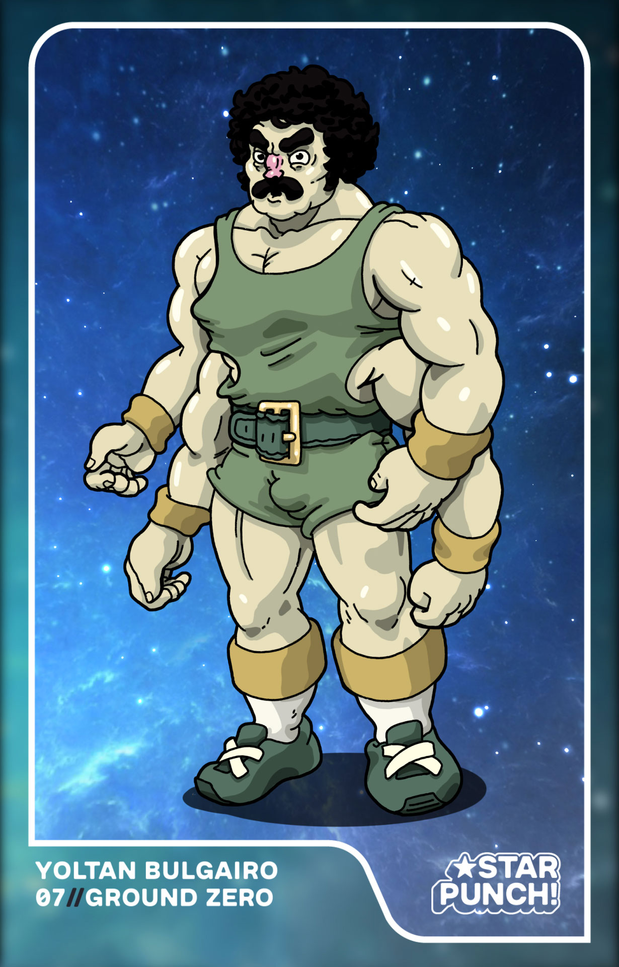 Star Punch Yoltan Illustration by Alexander Hare (Pixelpuncha)