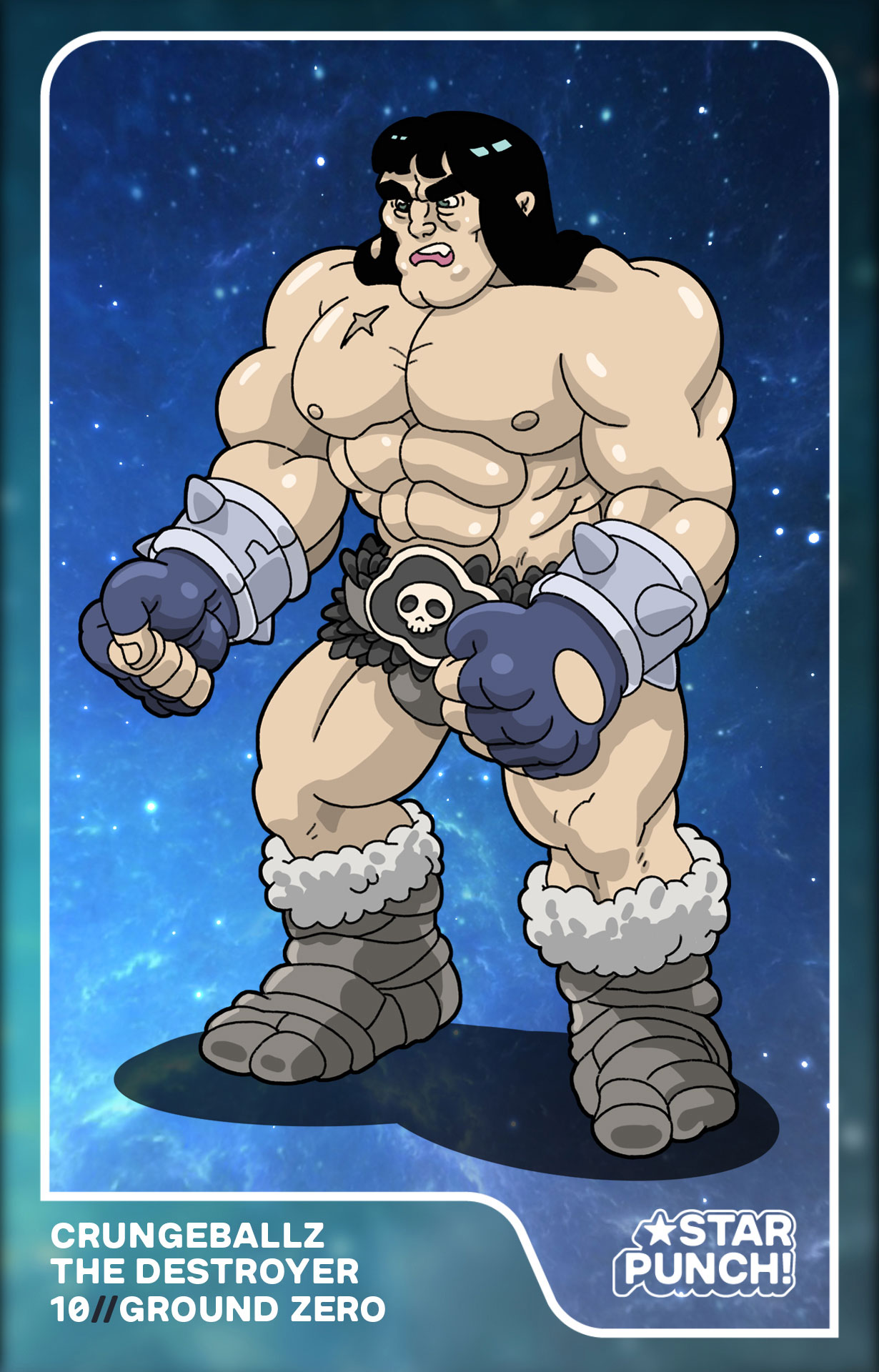 Star Punch Crungeballz Illustration by Alexander Hare (Pixelpuncha)