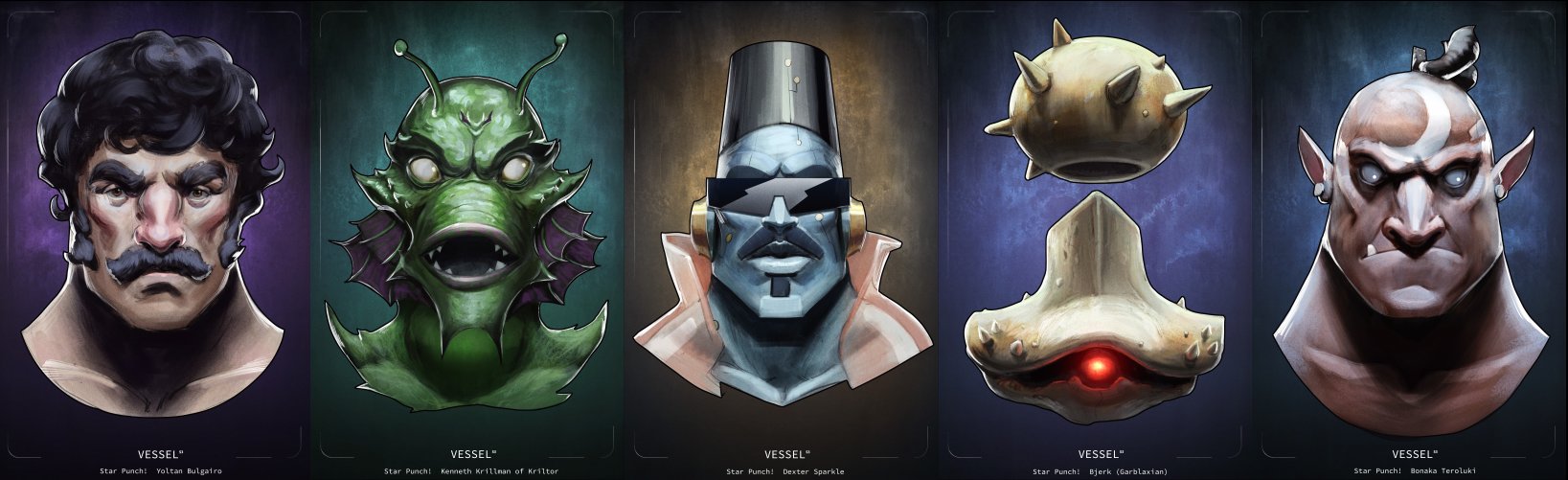 Star Punch X Vessels Illustration by Jake Gumbleton